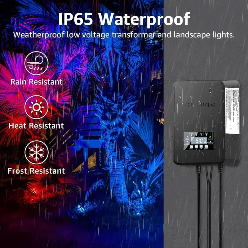 Waterproof Color-Changing LED Landscape Lighting Kit – Outdoor Path & Garden Accent Lights