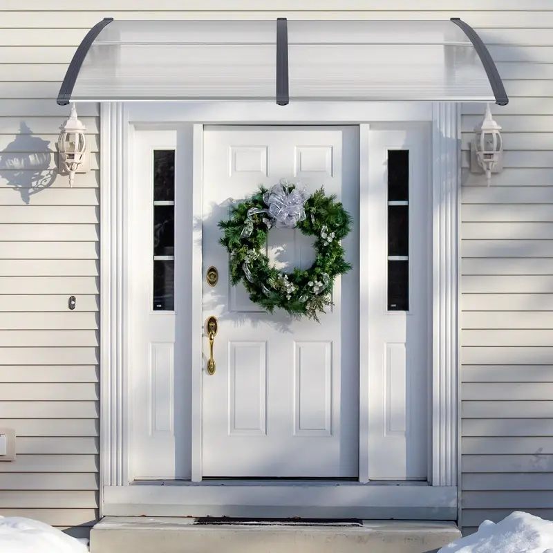 Weather-Resistant Door and Window Awning – UV, Rain, and Snow Protection for Residential Use 2