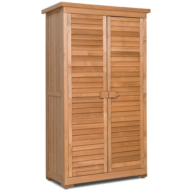 Weather-Resistant Outdoor Storage Cabinet for Patio, Garage, or Garden Use
