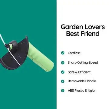 Weed Wacker Cordless Mini Trimmer – Compact, Lightweight Grass & Edge Cutter