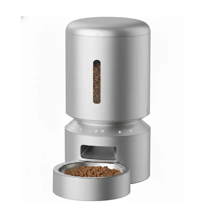 Wi-Fi Enabled 5L Automatic Pet Feeder with Voice Recording & Scheduled Meals 2