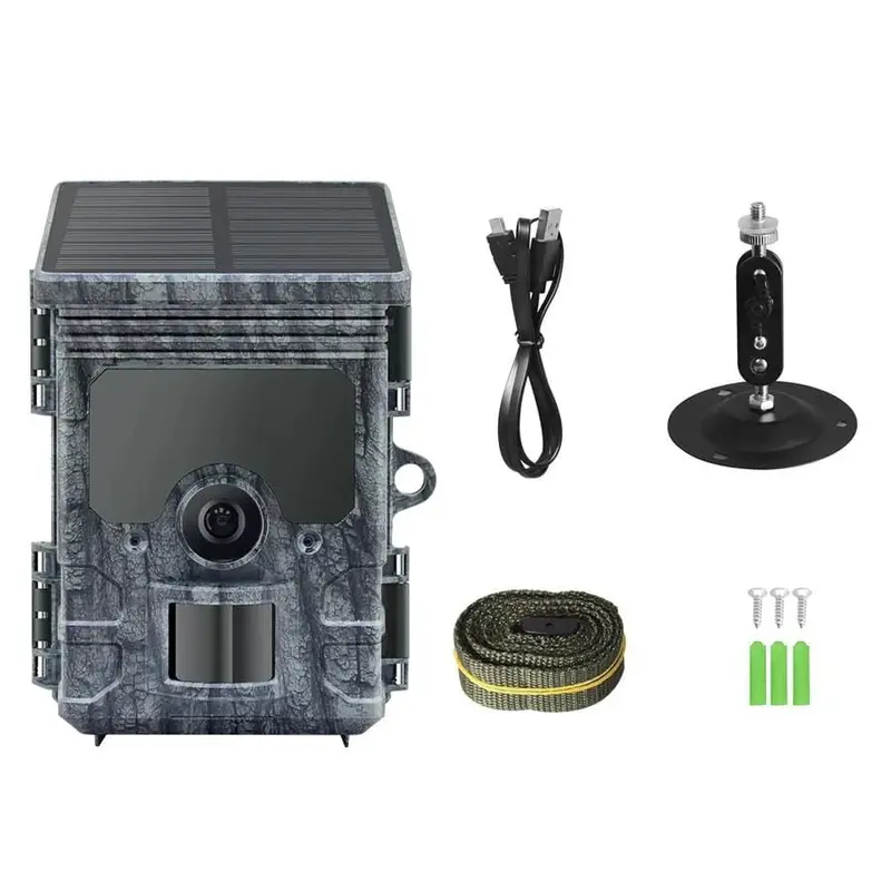 WiFi & Bluetooth Trail Camera – Wireless Wildlife Monitoring with Night Vision, HD Video, and Remote Viewing