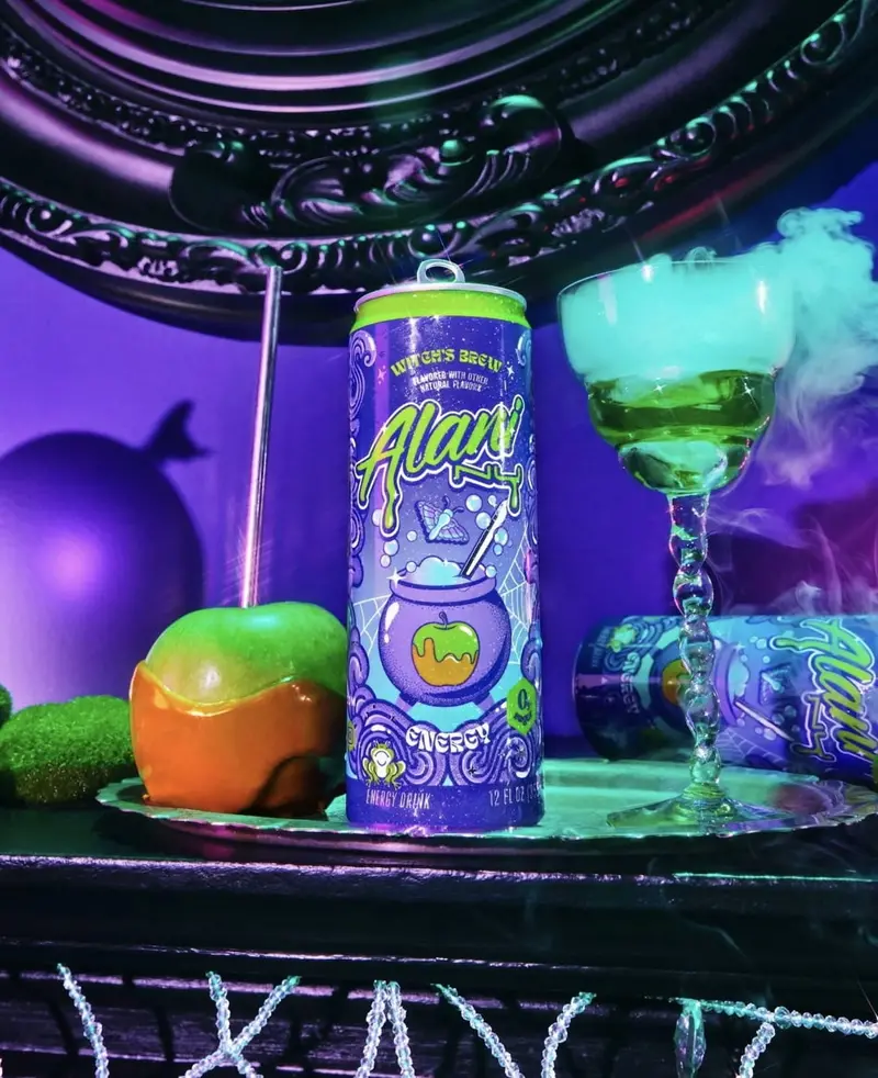 Witch's Brew Sugar-Free Energy Drink – 12-Fl-Oz Cans, 8-Pack