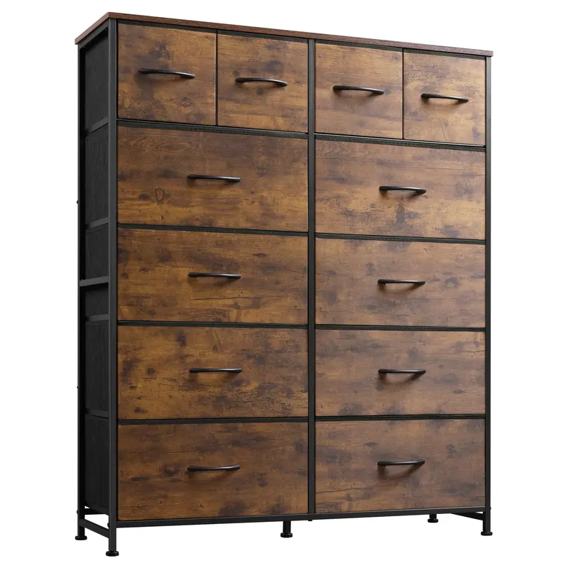 WLIVE Tall 12-Drawer Dresser – Spacious Bedroom Storage Cabinet
