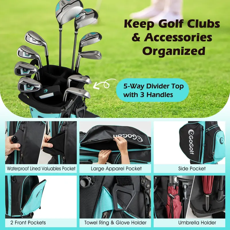 Women’s Complete Golf Set – 12-Piece Right-Handed Ladies’ Club Collection 2