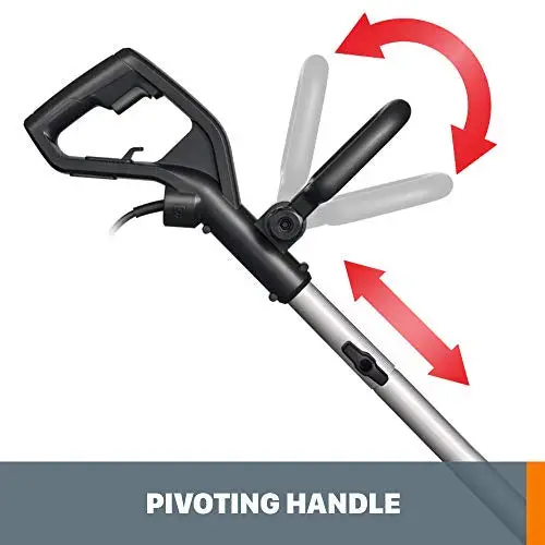 Worx WG801 12-Amp Electric Lawn Edger – 7.5-Inch Cutting Width, Adjustable Depth, Trenching & Edging Functions