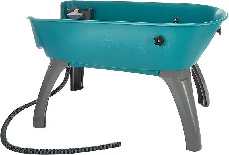 X-Large Elevated Pet Bathing Station – Blue Booster Design