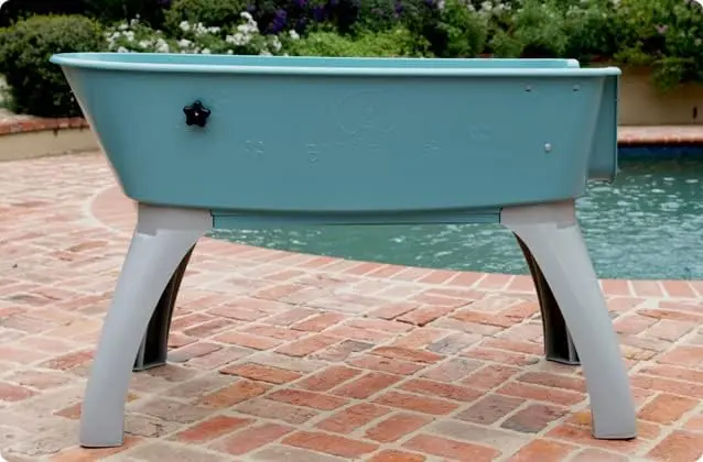 X-Large Elevated Pet Bathing Station – Blue Booster Design