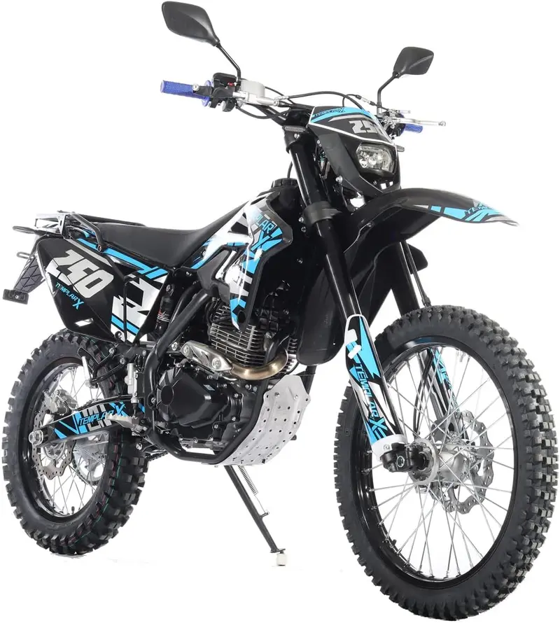 X-PRO Templar X 250cc Off-Road Dirt Bike – Zongshen Engine, 6-Speed Transmission, LED Lighting & Alloy Wheels