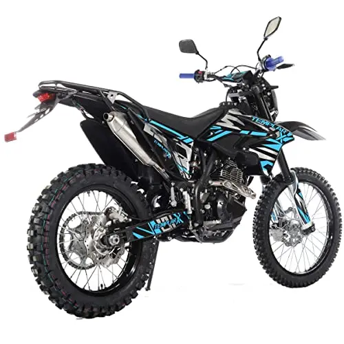 X-PRO Templar X 250cc Off-Road Dirt Bike – Zongshen Engine, 6-Speed Transmission, LED Lighting & Alloy Wheels