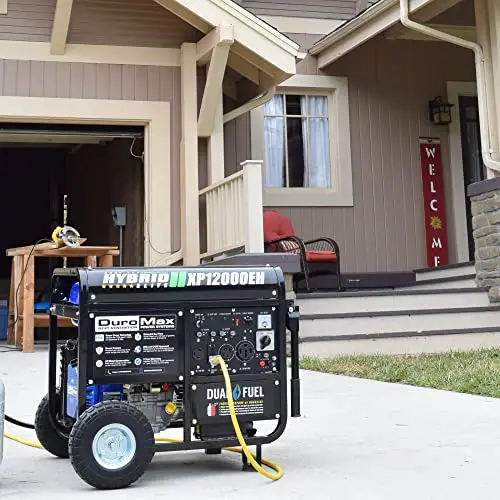 XP12000EH Dual-Fuel Generator – 12,000W Output, 457cc EPA/CARB-Compliant Engine (Gas or Propane)