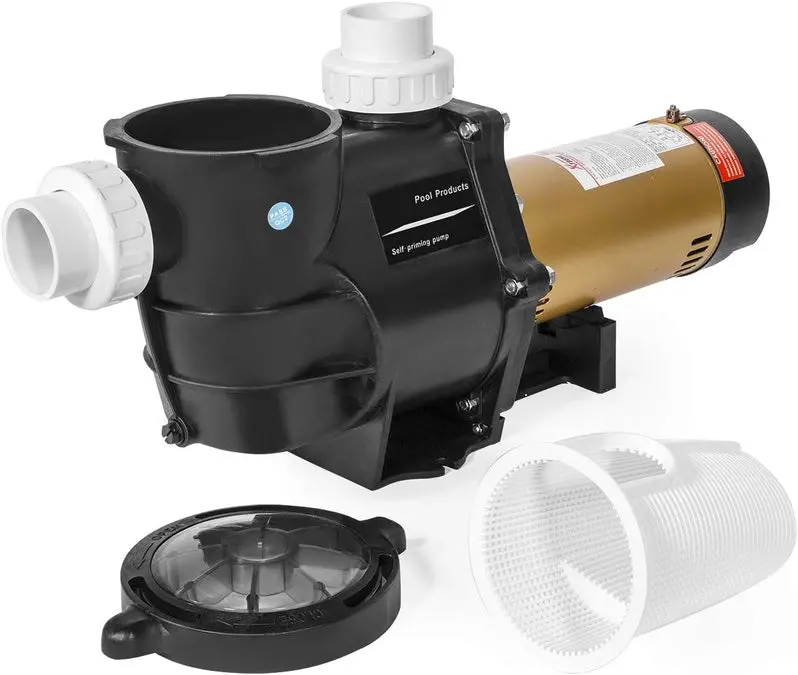 XtremepowerUS 2-HP Variable-Speed In-Ground Pool Pump – 2-Inch Inlet, 230V, High-Flow Design with Slip-On Fitting