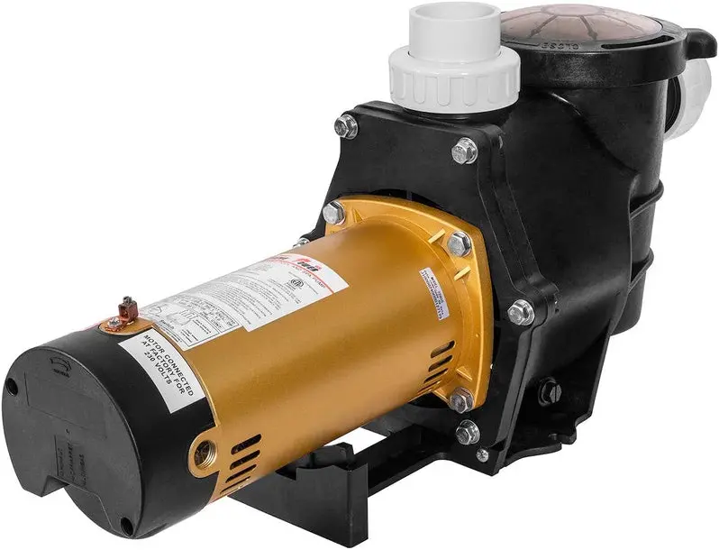 XtremepowerUS 2-HP Variable-Speed In-Ground Pool Pump – 2-Inch Inlet, 230V, High-Flow Design with Slip-On Fitting