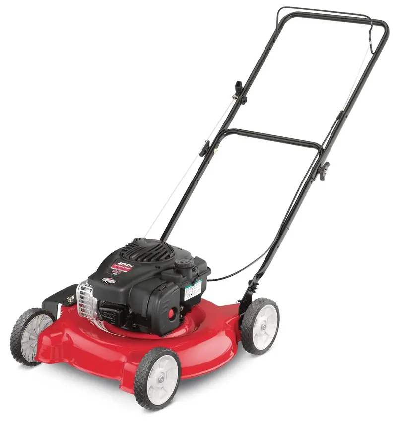 Yard Machines 20-Inch 125cc Push Mower – Walk-Behind Gas Lawn Cutter with Side Discharge