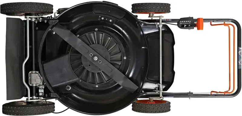 YARDMAX 22-Inch Gas-Powered Self-Propelled Lawn Mower – 201cc Engine, 6-Speed CVT Transmission, Rear-Wheel Drive, and 3-in-1 Cutting System