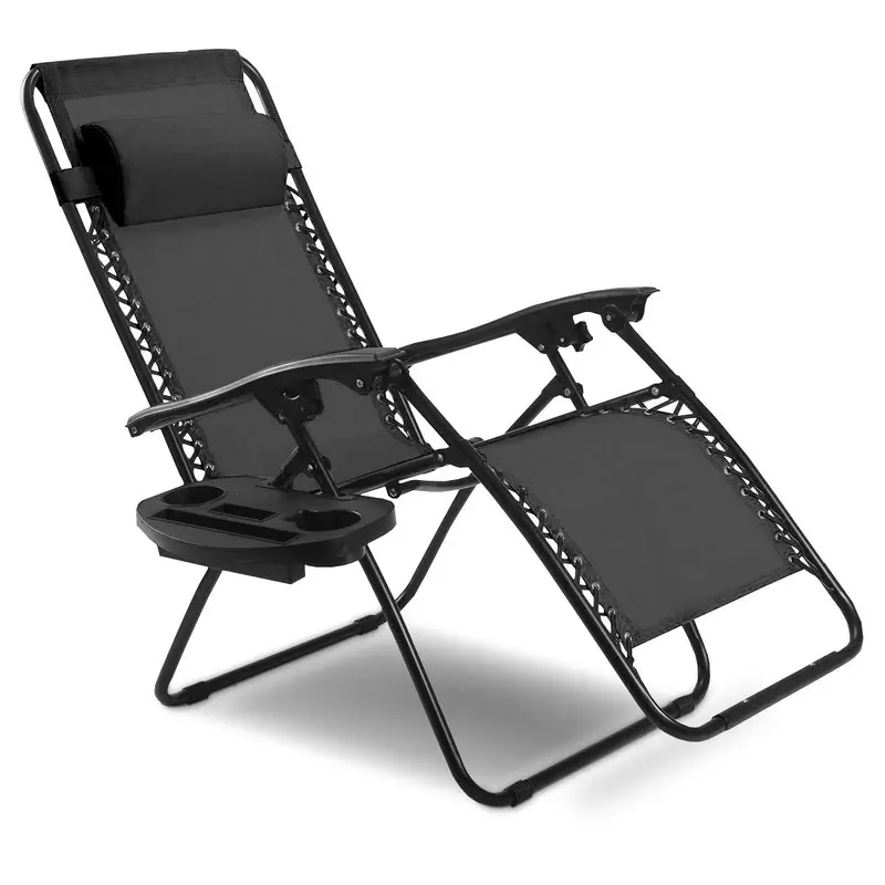 Zero Gravity Folding Lounge Chair – Reclining Ergonomic Patio Lounger