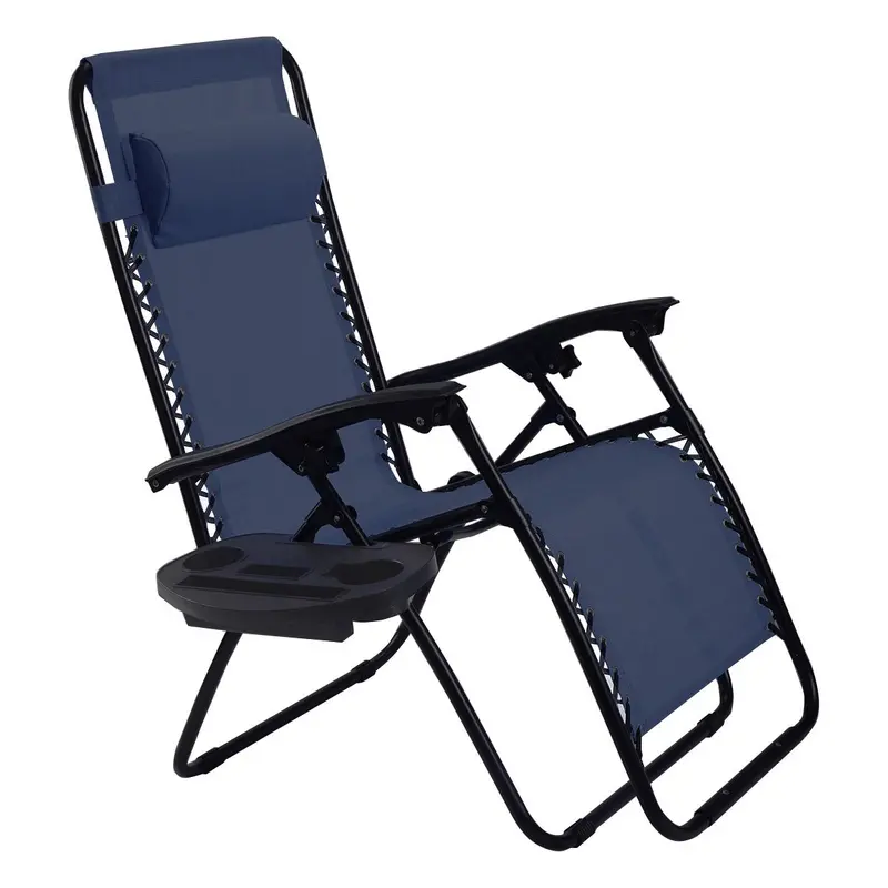 Zero Gravity Folding Lounge Chair – Reclining Ergonomic Patio Lounger