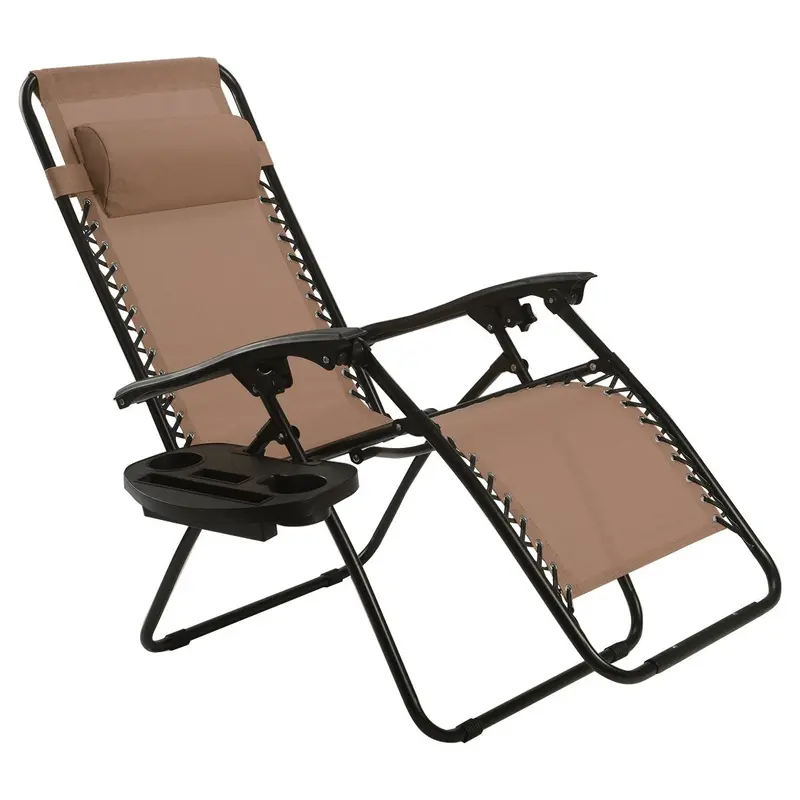 Zero Gravity Folding Lounge Chair – Reclining Ergonomic Patio Lounger
