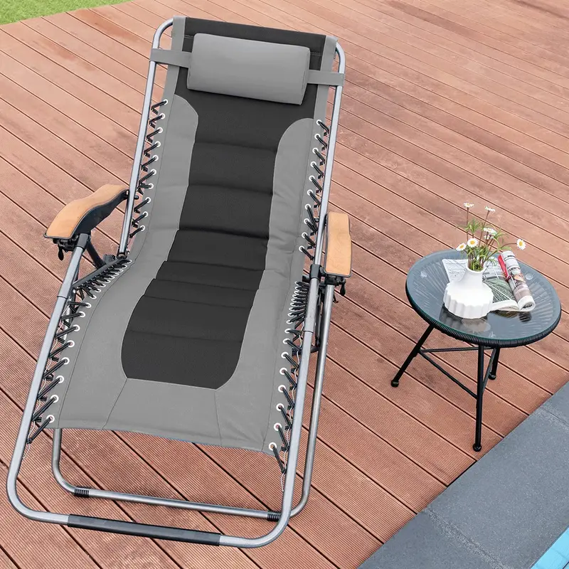 Zero Gravity Reclining Lounge Chair – Compact Foldable Design for Relaxation 2