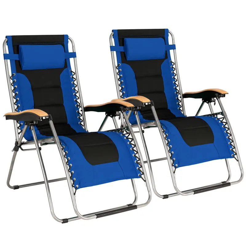 Zero Gravity Reclining Lounge Chair – Compact Foldable Design for Relaxation