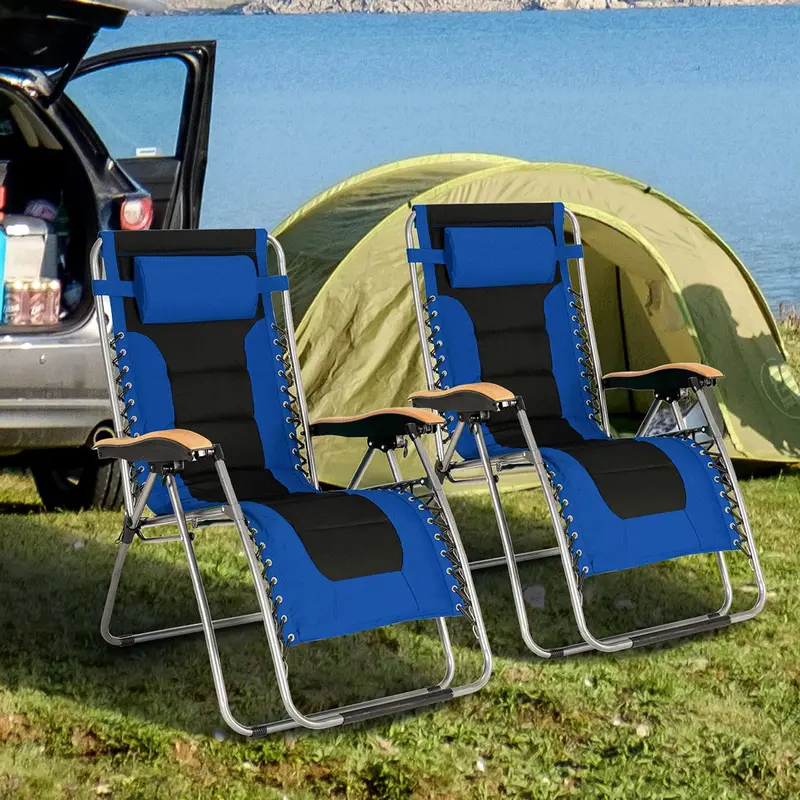 Zero Gravity Reclining Lounge Chair – Compact Foldable Design for Relaxation