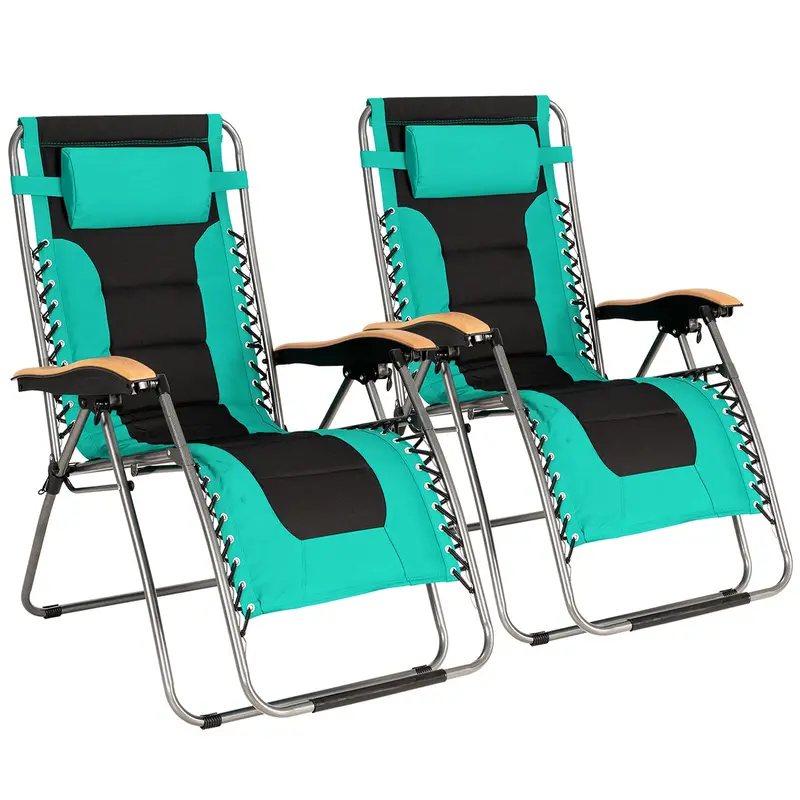 Zero Gravity Reclining Lounge Chair – Compact Foldable Design for Relaxation